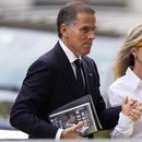Hunter Biden, a la izquierda, llega a una corte federal acompañado de su esposa, Melissa Cohen Biden, el jueves 6 de junio de 2024, en Wilmington, Delaware. (AP Foto/Matt Slocum)
