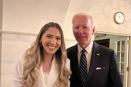 Esposa de Juan Guaido se reúne con el presidente Joe Biden