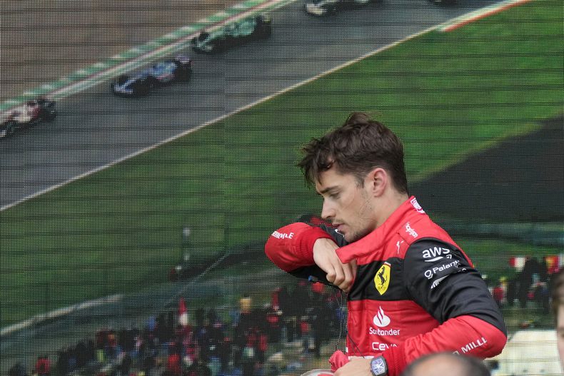 DEP-AUT F1-LECLERC ERROR