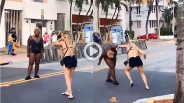 brutal pelea entre dos mujeres en miami beach deja a una de ellas apunalada