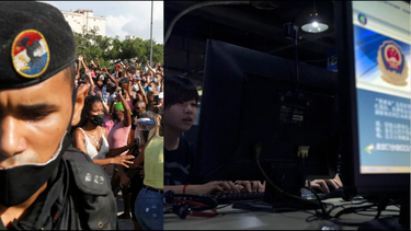 china estaria detras del apagon del internet en cuba el domingo 11 de julio mientras miles de cubanos protestaban en las calles