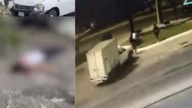 conmocion en guadalajara: el momento en que un conductor arrollo y mato a los ladrones que le habian robado el celular