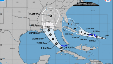 se forma la tormenta tropical grace amenazando al caribe y el sur de la florida; fred mantiene estatus