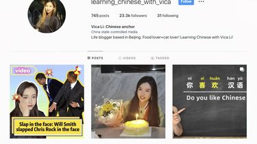 Los influenciadores que difunden propaganda china