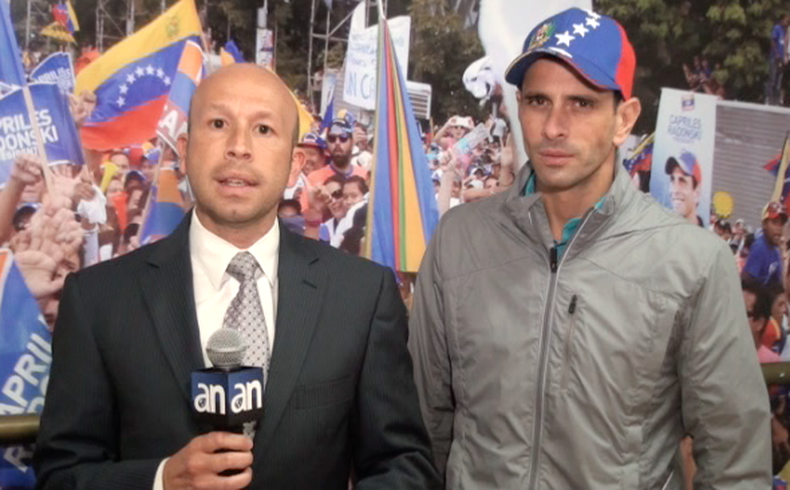 Henrique Capriles denuncia la anarquía, el caos y las arbitrariedades, que según el, han reinado en el país desde la llegada del chavismo al poder.