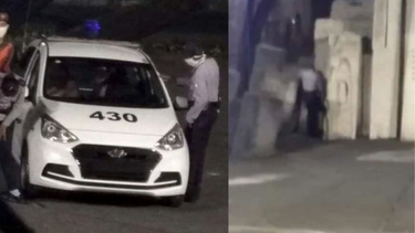 captan a un policia en cuba orinando frente a monumento de julio antonio mella