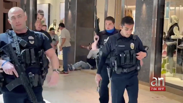 se intensifica  la busqueda del pistolero que dejo cinco personas heridas en el aventura mall