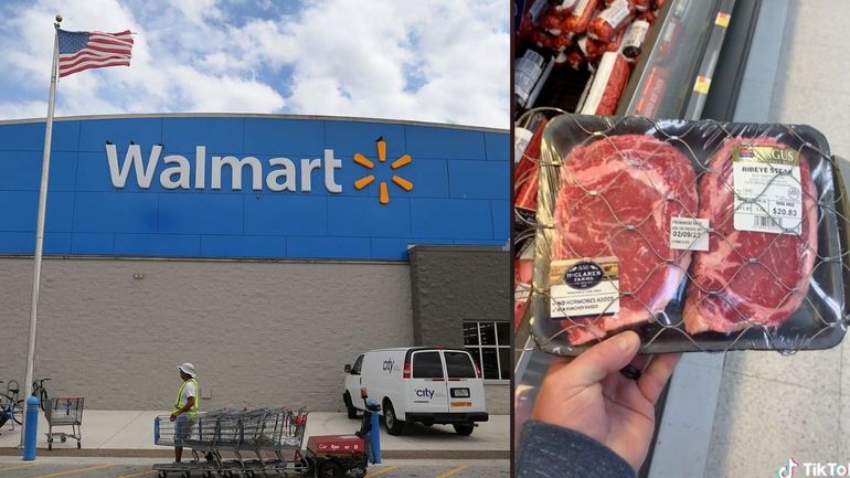 VIDEO: Un Walmart en Florida  vende carne enrejada y se hace viral en TikTok