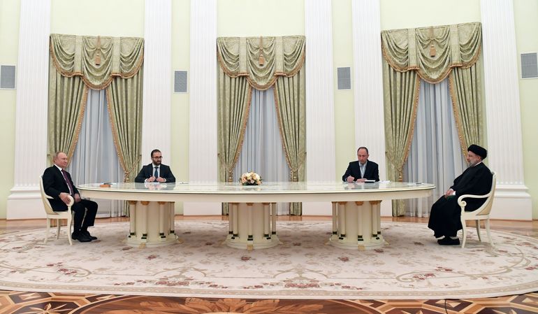 Putin recibe al presidente de Irán; elogia cooperación