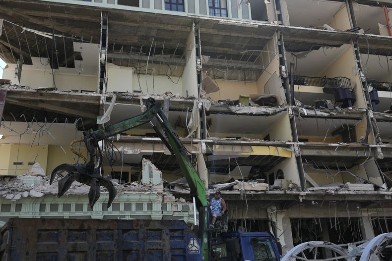 CAR-GEN CUBA-EXPLOSIÓN HOTEL