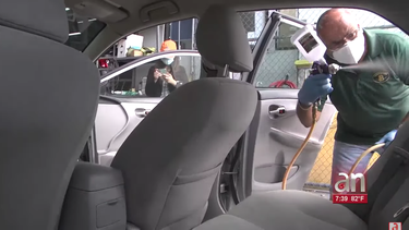 concesionario de autos ofrece desinfectar vehiculos totalmente gratis
