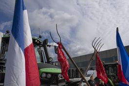 holanda: agricultores bloquean acceso a almacenes de comida