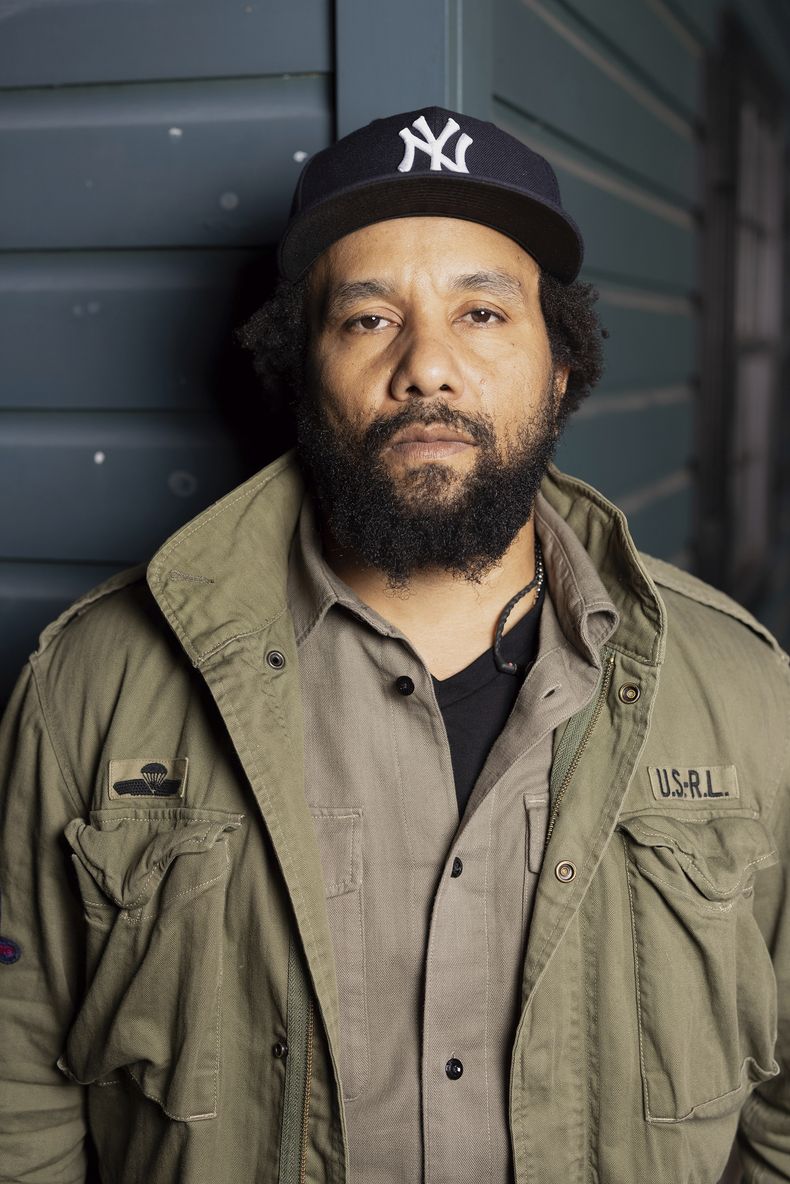 Ky-Mani Marley posa para un retrato el domingo 22 de septiembre de 2024 en Nueva York. (Foto Matt Licari/Invision/AP)