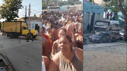 gobierno lleva camiones cargados de comida para calmar la protesta en santiago de cuba