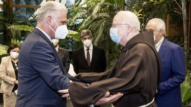 el arzobispo sean patrick omalley revelo lo que le pidio a diaz-canel en su visita a cuba