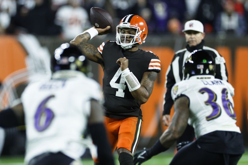 DEP-NFL RAVENS-BROWNS