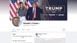 trump vuelve a usar facebook mas de dos anos despues