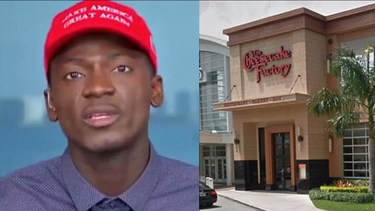 seguidores de trump protestaron en miami frente a local donde acosaron a joven que llevaba una gorra con el lema del presidente