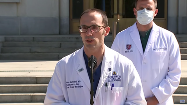 trump podria ser dado de alta el lunes del hospital walter reed