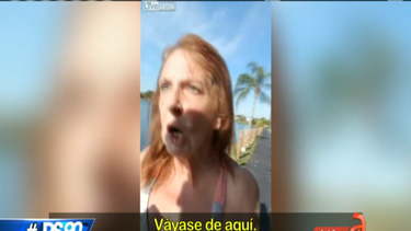 mujer americana a joven cubano: habla ingles, estupido maldito cubano