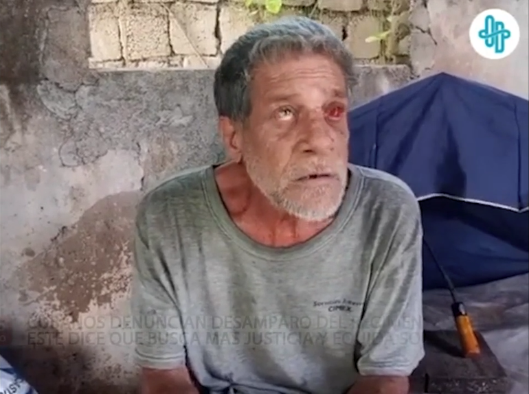 DESGARRADOR: testimonio de un anciano cubano que vive en la extrema pobreza