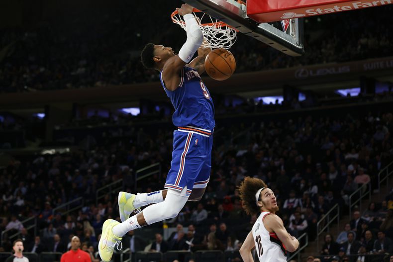 DEP-BAS TRAIL BLAZERS-KNICKS