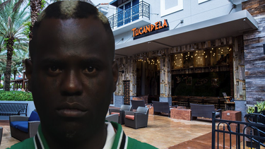 chocolate mc arrestado en kendall a las afueras del club  nocturno tu candela bar