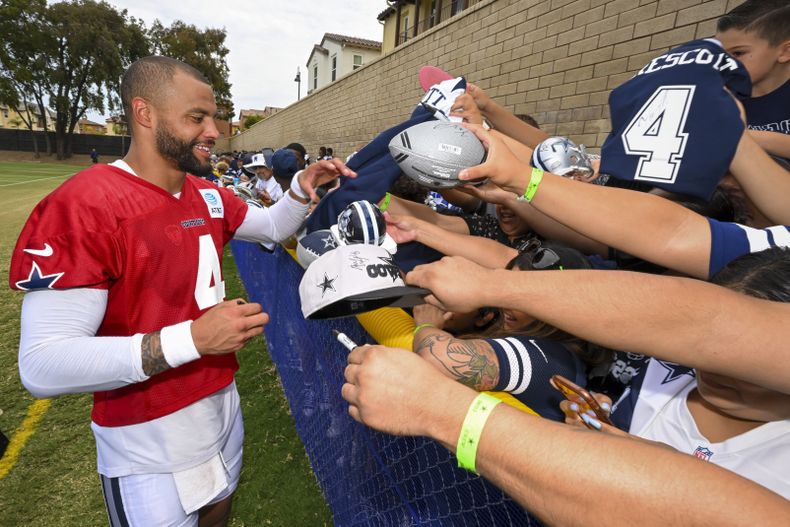 DEP-NFL COWBOYS-PRESCOTT