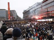 protestas en varios paises europeos contra medidas covid