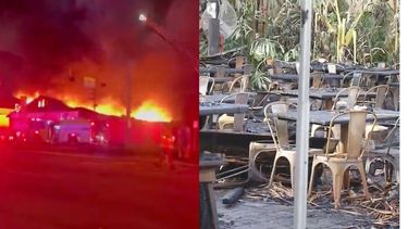 incendio destruye popular restaurante de mariscos en palmetto bay