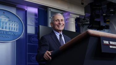 Fauci: Es liberador tener el respaldo de la Casa Blanca