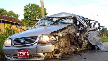 Accidente del tránsito en Las Tunas.