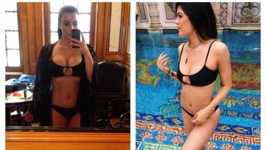 ¡al estilo kim kardashian! kylie jenner ensena de mas