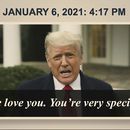 Trump nuevamente en el centro de la escena, pero sin voz