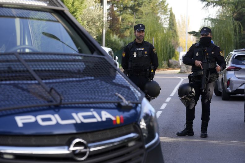 EUR-GEN ESPAÑA-EMBAJADA UCRANIANA-EXPLOSIÓN
