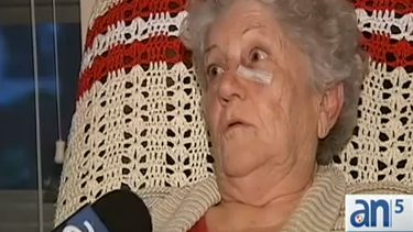 Anciana fue atacada por su perro