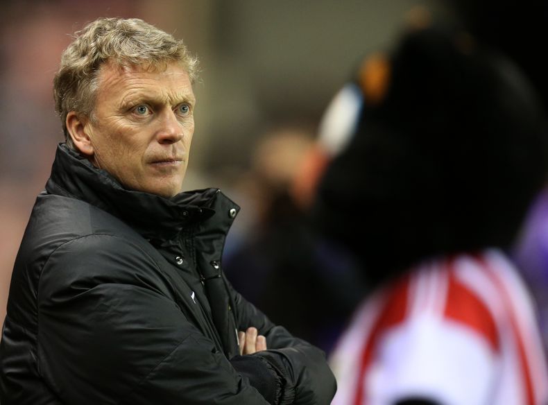 El t&eacute;cnico de Manchester United David Moyes fotografiado el 7 de enero del 2014 durante un partido contra Sudnerland por las semifinales de la Copa de la Liga. Man U perdi&oacute; 2-1 y luego del encuentro Moyes critic&oacute; al &aacute;rbitro y a