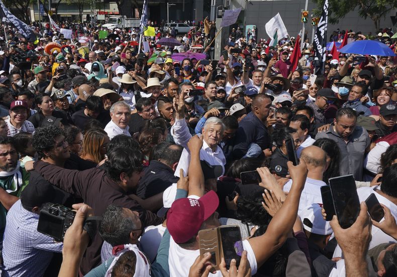 AMN-GEN MÉXICO-MARCHA PRESIDENTE