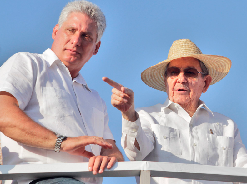 Raul Castro Diaz Canel