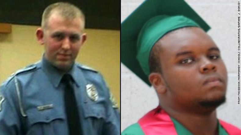 Los familiares de Michael Brown, muerto a tiros a manos de Darren Wilson, esperaban que fuera formalmente acusado. Desde este domingo hay un gran operativo de seguridad para contener posibles incidentes