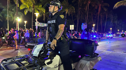 diez detenidos en un operativo contra una carrera clandestina de carros en miami