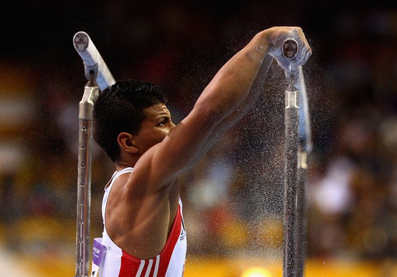 El jóven atleta cubano participaba en Toronto en el Campeonato Panamericano de Gimnasia, clasificatorio para los Juegos Panamericanos del 2015.