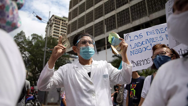 medicos unidos de venezuela alertaron que la pandemia esta fuera de control
