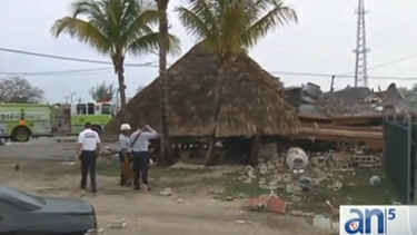 explosion en un restaurante de homestead
