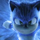 Esta imagen difundida por Paramount Pictures y Sega of America muestra al personaje Sonic, con la voz de Ben Schwartz, en una escena de la cinta Sonic the Hedgehog 3. (Paramount Pictures y Sega of America, Inc. vía AP)