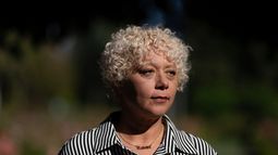 Brianna Wheeler posa para una foto en Peninsula Park en Portland, Oregon, el 22 de septiembre del 2025. (AP foto/Jenny Kane)