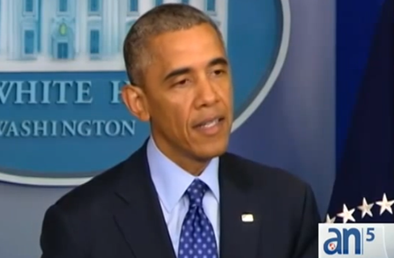 El Presidente Obama anunció que Estados Unidos ayudará a Irak, pero no enviará tropas a ese país.