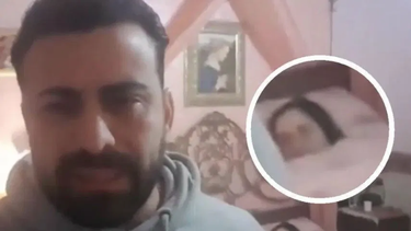 el impactante video de un actor italiano atrapado en su casa por el coronavirus con el cadaver de su hermana: nos abandonaron