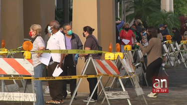 hialeah ofrecio este viernes 300 vacunas para mayores de 65 anos y otras personas con condiciones preexistentes