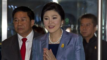 americateve | la primera ministra de Tailandia Yingluck Shinawatra a su llegada a la corte constitucional en Bangkok, Tailandia, el martes 6 de mayo de 2014 en la que es juzgada por presunto abuso de poder. (Foto de AP/Sakchai Lalit)